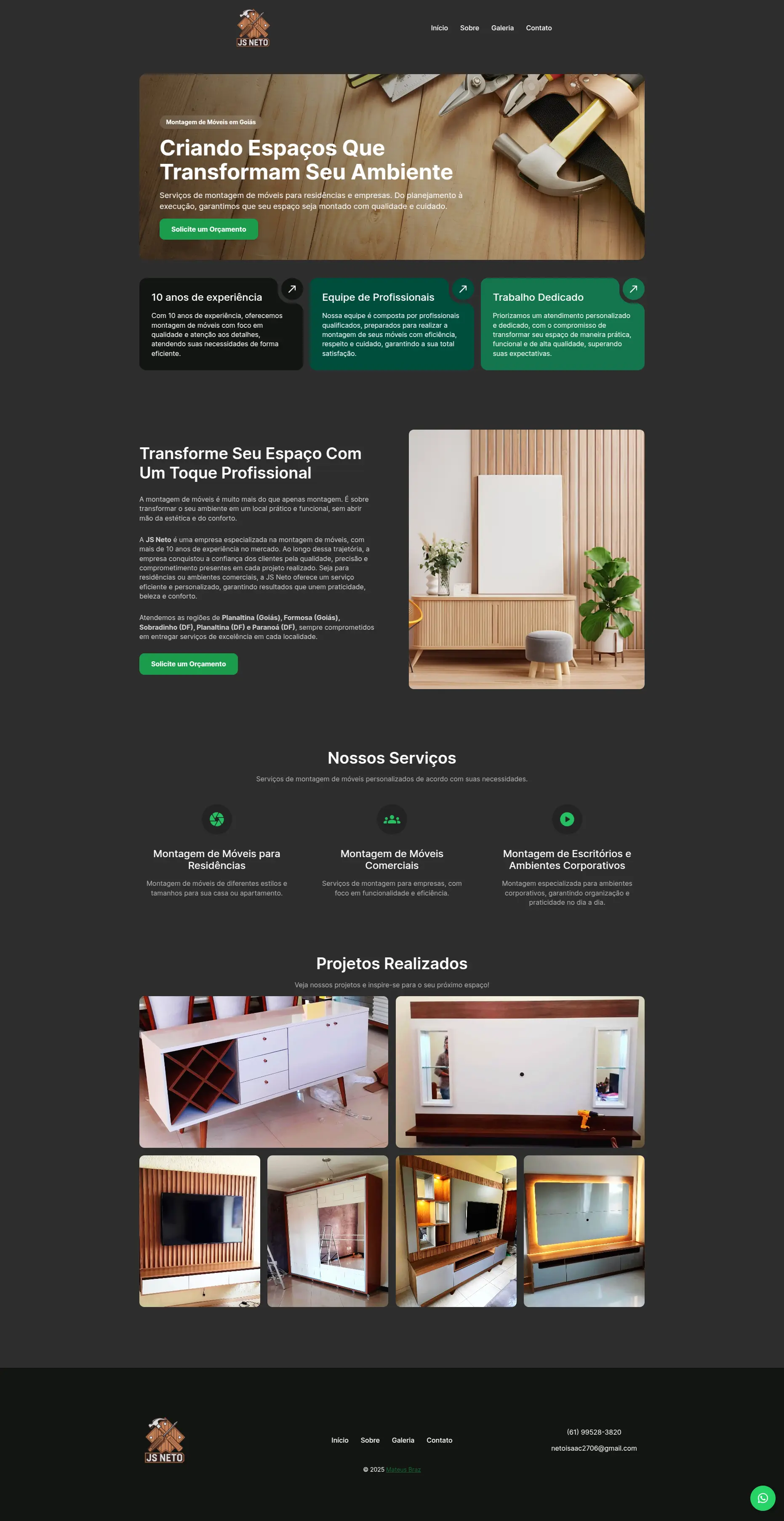 Projeto JS Neto Montador de Móveis